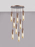 Brooks Slim Round Pendant 9 Light